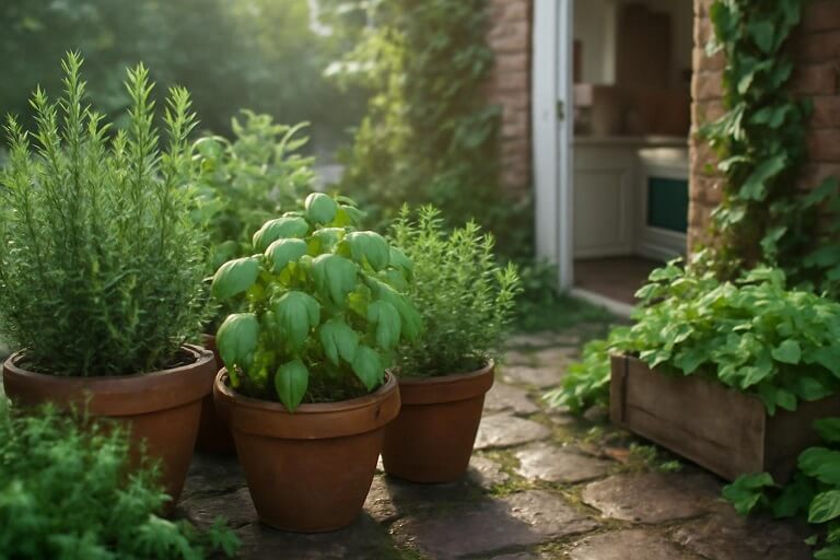 bylinková záhradka